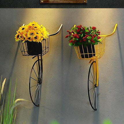 Retro Creative Iron Bicycle Head Wall Decor