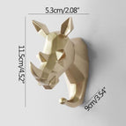 Geometric Golden Rhinoceros