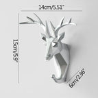 Geometric Sliver Deer