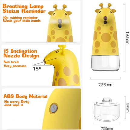 Automatic Cartoon Touch-Free Foam Soap Dispenser