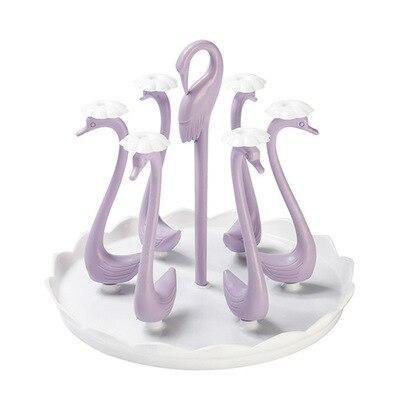 Glass Cup Swan Automatic Drainer