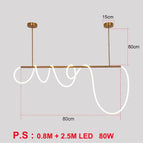 80cm 80W / Cool White 6000K
