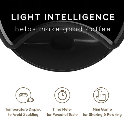Smart Led Vacuum Coffee Maker Thermos