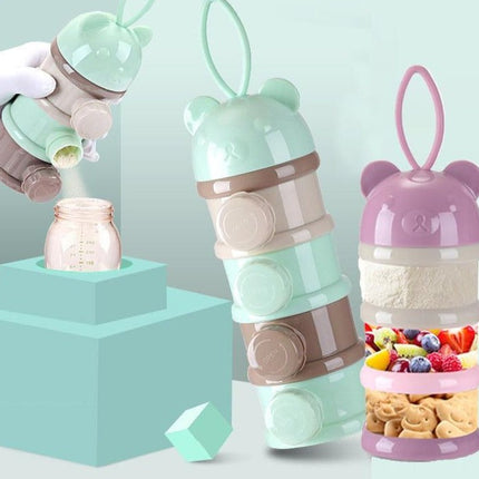 Multi-Layer Cute Baby Stackable Food Container