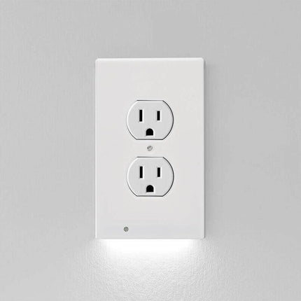 Outlet Cover Wall Plate With Led Night Lights