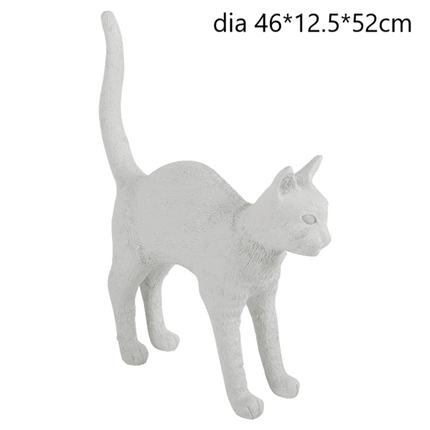 Nordic Resin Cat Table Lamps