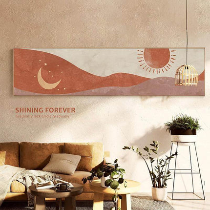 Nordic Minimal Wall Art Canvas Painting
