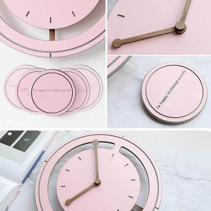 Silent 3D Pendulum Wall Clock