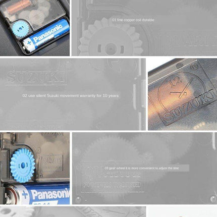 Silent 3D Pendulum Wall Clock