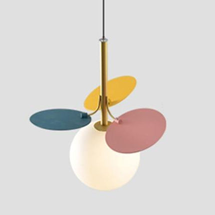 Nordic Multicolor Art Tree Led Pendant Lights