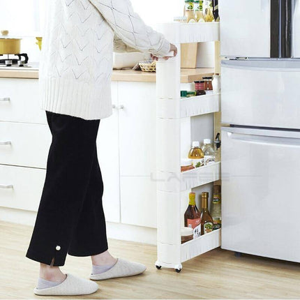Wheeled Mobile Tiny Storage Shelf