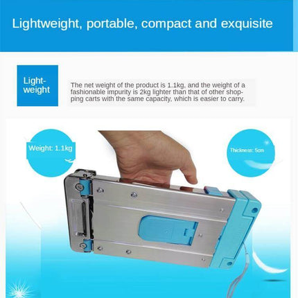 Portable Foldable Push Hand Cart