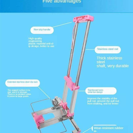 Portable Foldable Push Hand Cart