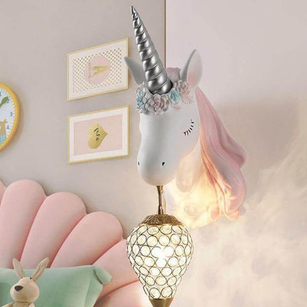 Lovely Unicorn Led Wall Lamp