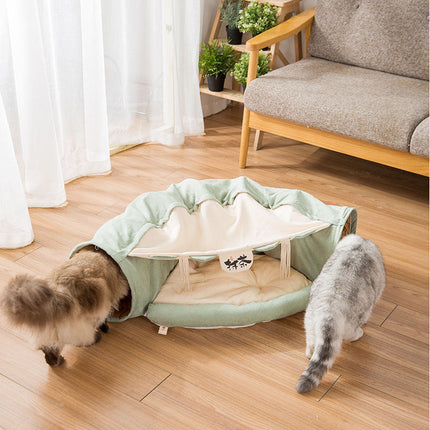 Creative Comfy Cat Sleeping Tunnel Bed