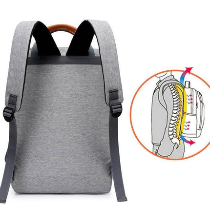 Casual Oxford High Capacity Business Anti-Theft Backpack