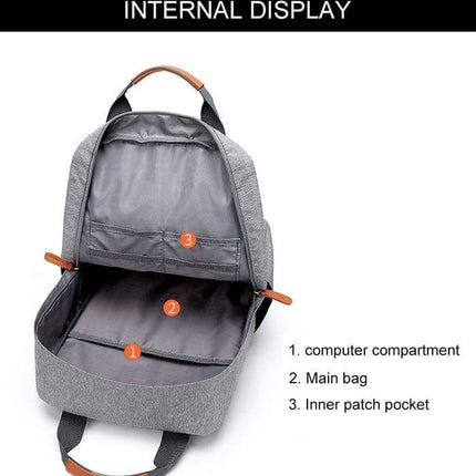 Casual Oxford High Capacity Business Anti-Theft Backpack