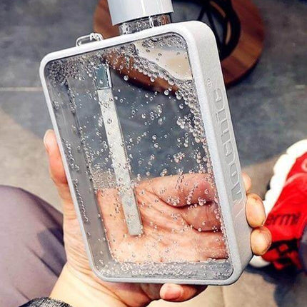 Rectangular Flat Transparent Leak-proof Thermos