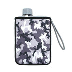 Gray bottle and bag