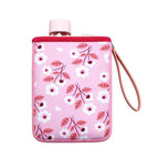 Pink bottle and bag