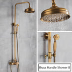 Brass handle B