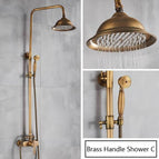 Brass handle C