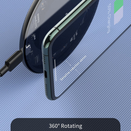 Transparent Wireless Fast Charger