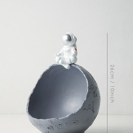 Creative Nordic Astronaut Moon Storage Organizer