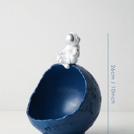 Creative Nordic Astronaut Moon Storage Organizer