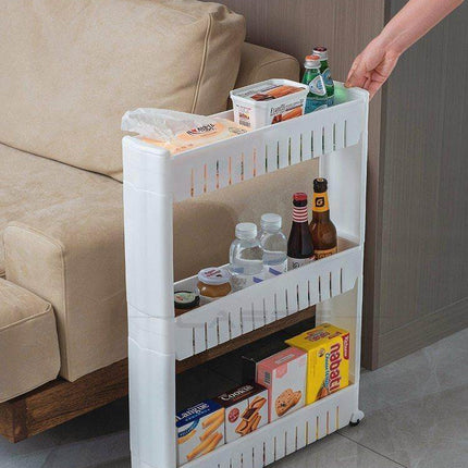 Wheeled Mobile Tiny Storage Shelf