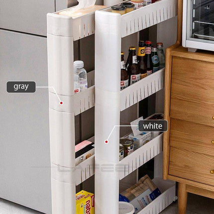 Wheeled Mobile Tiny Storage Shelf