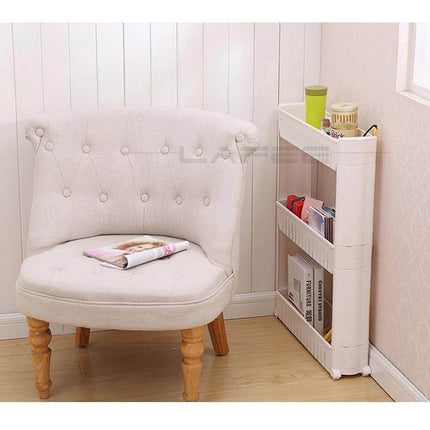 Wheeled Mobile Tiny Storage Shelf