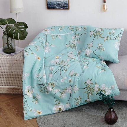 2In1 Colorful Cartoon Pillow Blanket