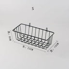 S Basket Black