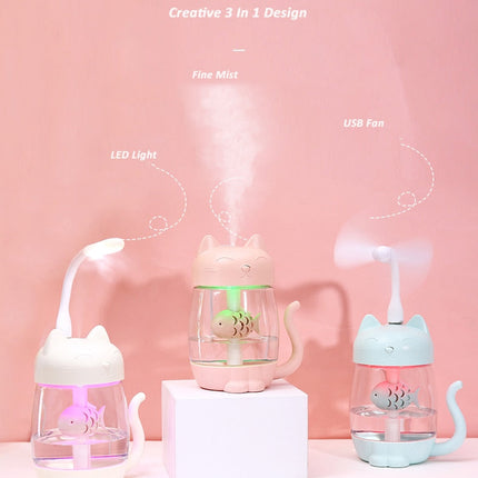 LED Ultrasonic Animal Shaped Air Humidifier