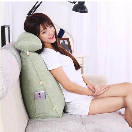 Comfort Soft Bed Triangular Backrest Pillow