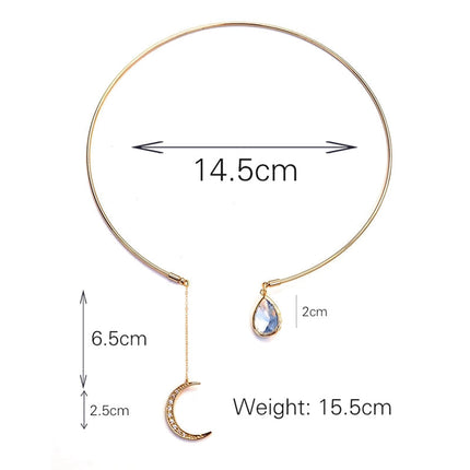 Moon Love Pendant Necklace