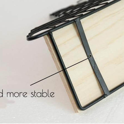 Nordic Style Metal Wall Shelf