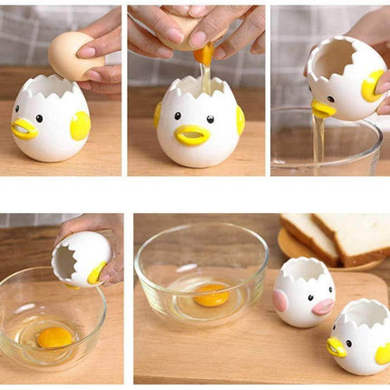 Cute Cartoon Chicken Egg Yolk Separator