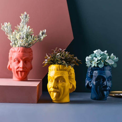 Creative Portrait Vase Flower Pot Pen Holder
