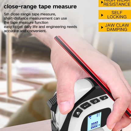 Digital Laser Rangefinder Measure Tape