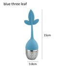 blue three leaf
