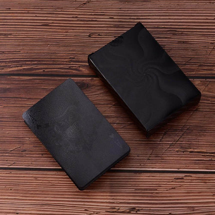 Elegant Black Diamond Poker Cards