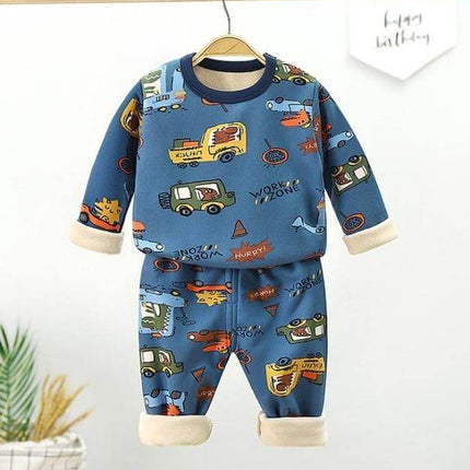Children Cartoon Winter Pyjamas Unisex