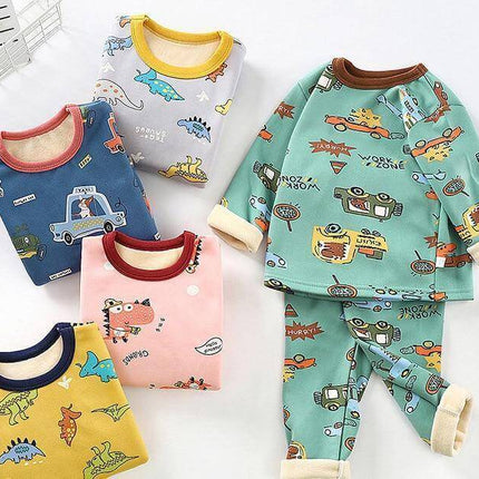 Children Cartoon Winter Pyjamas Unisex