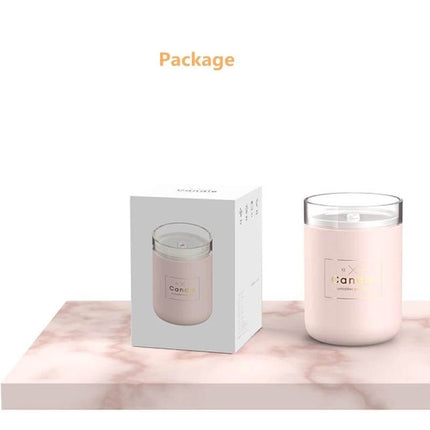 Ultrasonic Candle Essential Oil Diffuser