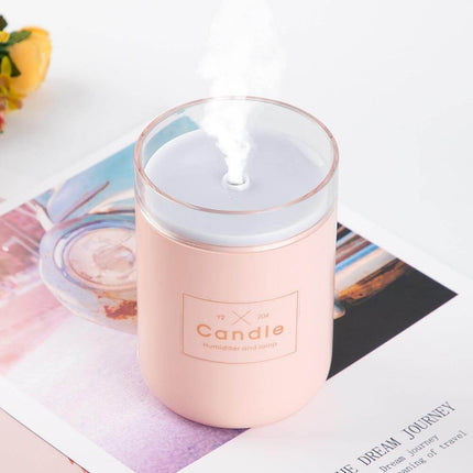 Ultrasonic Candle Essential Oil Diffuser