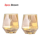 2pcs Cups Brown
