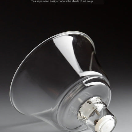 Elegant Glass Magnetic Tea Infuser Set