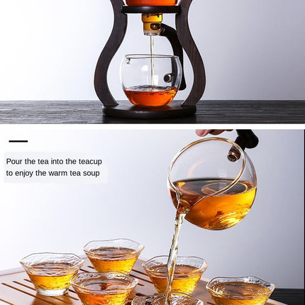 Elegant Glass Magnetic Tea Infuser Set